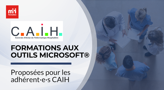 👩‍🔬👨‍🔬 Vous êtes adhérent·e·s C.A.I.H et vous voulez devenir un·e expert·e Microsoft®? Bénéficiez de formations exclusives sélectionnées pour vous !

📙 Parcourez notre catalogue de formations certifiantes et maîtrisez les technologies Microsoft®.

👉 eu1.hubs.ly/H0l9_kf0