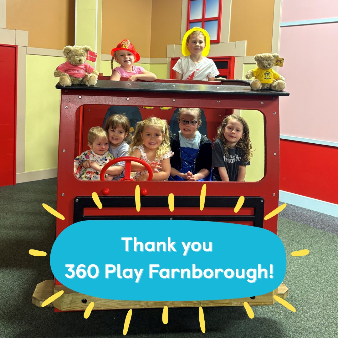 A huge THANK YOU to 360 Play Farnborough for inviting us to play yesterday as part of their Charity Week. Local families from the Makaton community had a fantastic time exploring, playing, and making special memories together.