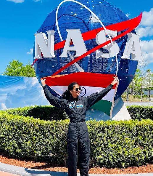 Congratulations to Dangeti Jahnavi from Palakollu on being selected as an astronaut! 

Her journey—from West Godavari to NASA’s international air &amp; space programme—is a testament to the talent and determination of young Indians.
Wishing her the very best for the upcoming mission