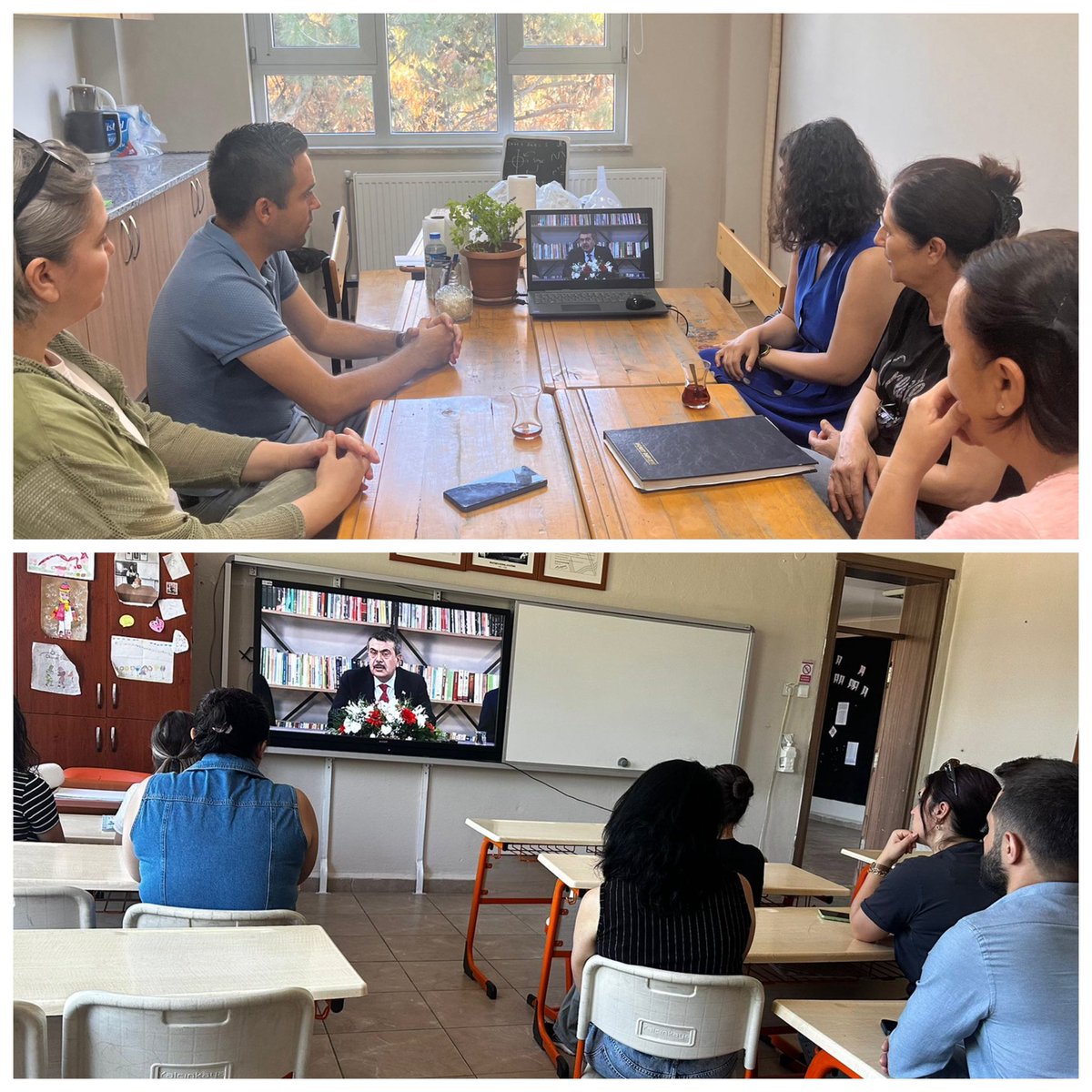 Millî Eğitim Bakanımız Sayın Yusuf Tekin, 2024-2025 eğitim öğretim yılı Haziran dönemi mesleki çalışma programının başlaması vesilesiyle öğretmenlerimiz ve okul yöneticilerimize yönelik konuşma gerçekleştirdi.<a href="/tcmeb/">Millî Eğitim Bakanlığı</a> <a href="/Edirne_MEM/">Edirne İl Millî Eğitim Müdürlüğü</a> <a href="/smehmetengin/">Salih Mehmet ENGİN</a>