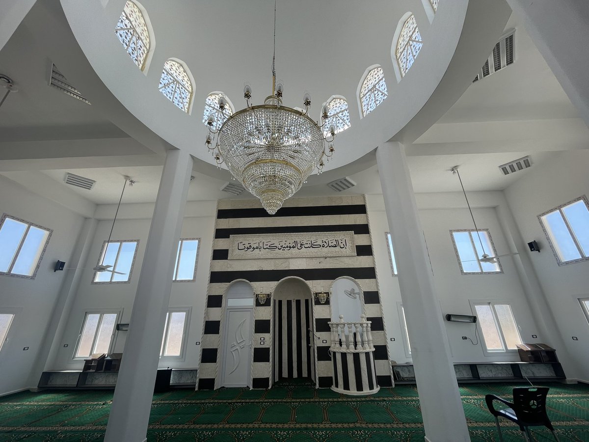 A beautiful Masjid we visited in north Syria, constructed by <a href="/UWT_UK/">Ummah Welfare Trust</a>.