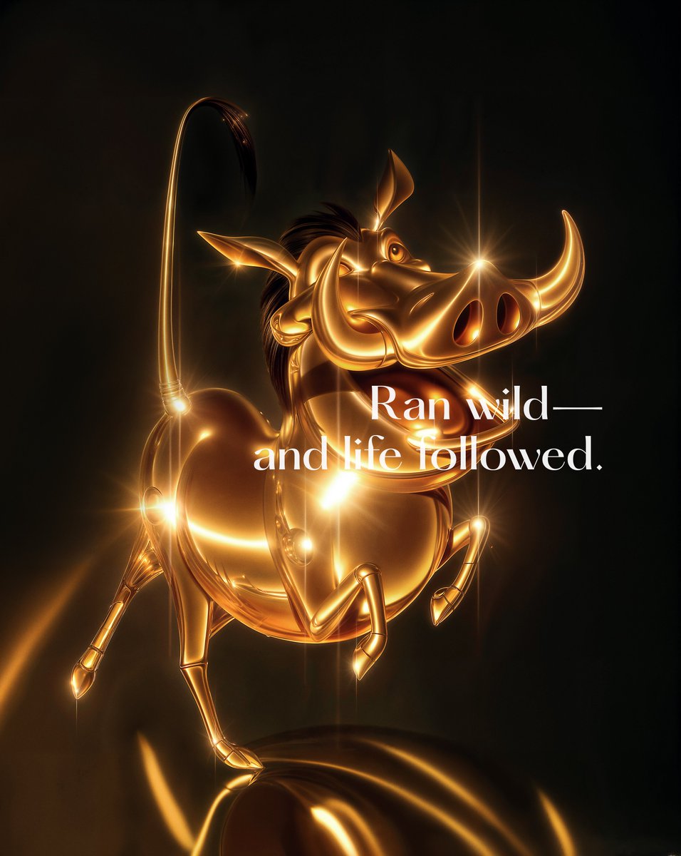 The Golden Void #6 :: Ran wild — and life followed.

With a snort, a grin, and no idea where to go—
but full trust in the joy of motion.

Some call it chaos.
Others, destiny.
He just called it lunch.

✨

Available at:
opensea.io/item/ethereum/…

#NFTs · #TheGoldenVoid · #digitalart