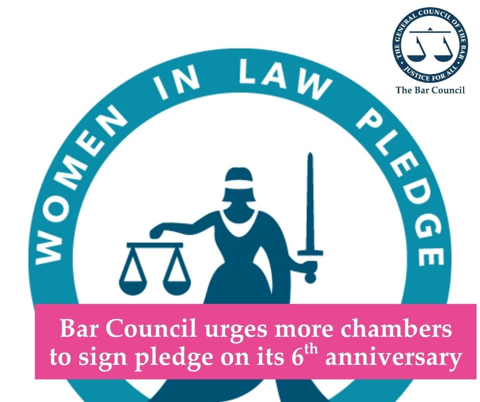 The journey toward a truly inclusive legal profession requires ongoing commitment and focus. 

We're marking the 6th anniversary of the Women in Law Pledge, alongside the Law Society and the Chartered Institute of Legal Executives (CILEx). 

The pledge supports legal providers by