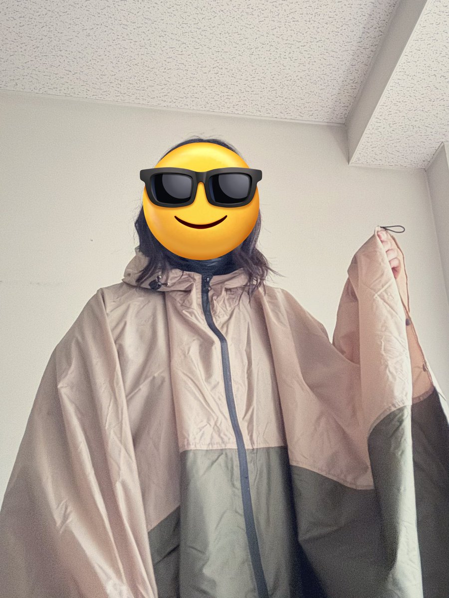 このカッパ着てたら知らないおじ様に褒められて購入先まで聞かれてびっくりした、知らないおじ様に褒められて購入先まで聞かれたい人におすすめ