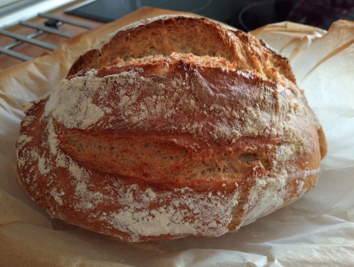 *PAN CASERO CON MASA MADRE* ¡Recién salido del horno! 👌💯😋🤗🔆😎🏖️