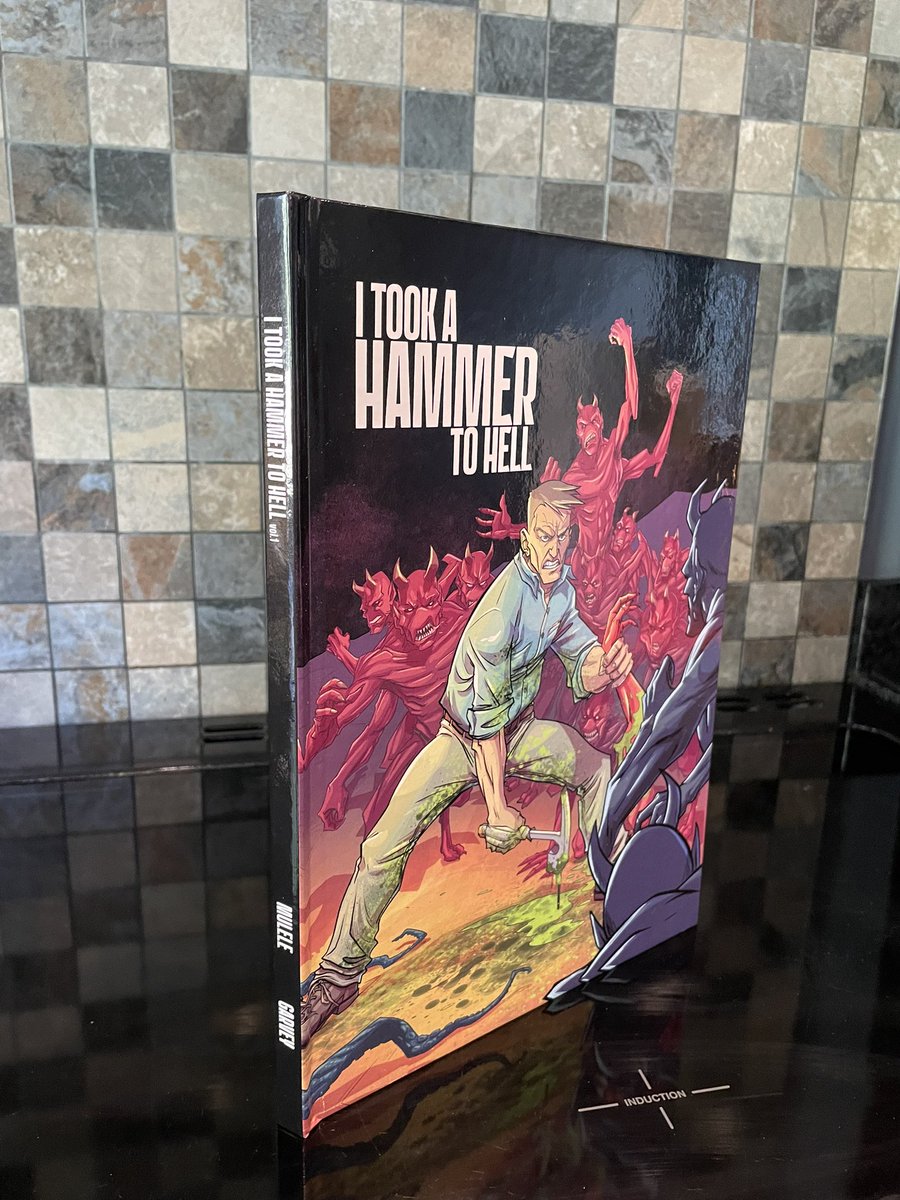 MattGarvey1981's tweet image. of I Took A HAMMER TO HELL — all four issues collected into one book, made just for this moment (I only printed 20). There’s also a QR code to my full portfolio and a personal letter for each editor I reached out to — people whose work I genuinely admire and respect.