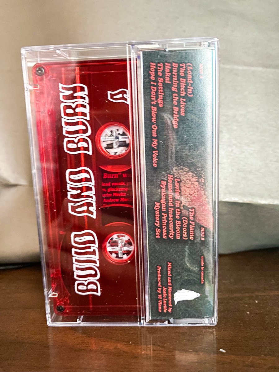 Build and Burn cassette tapes can now be ordered on the <a href="/gutless1312/">GUTLESS | 2015-2025</a> Bandcamp page!! Go to the link on the b i o and pick one up today!!