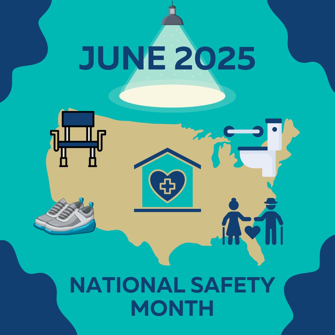 June is #NationalSafetyMonth! In long-term care, preventing falls protects both residents and staff. Use the 3 Cs, “Check, Communicate, Care,” to spot risks early. Download our fall safety guide: tinyurl.com/LTCFalls #PatientSafety #FallPrevention #LongTermCare