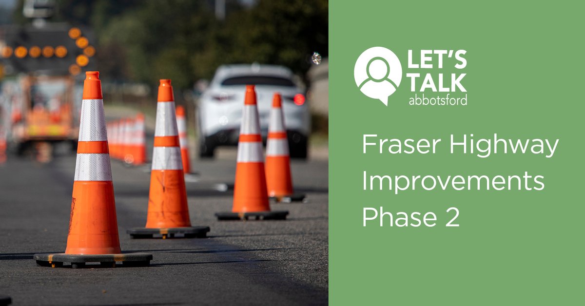 Join us at the open house tonight for Phase 2 of the Fraser Highway Improvements project!

📅 Monday June 23, 2025
🕕 6 pm – 7:45 pm (drop in anytime)
📍 Aberdeen Elementary School Gymnasium (Room 132), 2975 Bradner Rd

 Learn more: letstalkabbotsford.ca/fraser-highway…