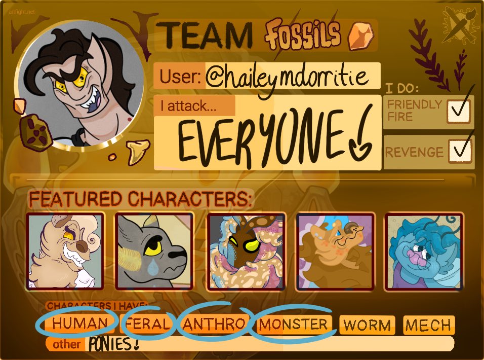 HDorritie's tweet photo. 🦖 EVERYBODY WALK THE DINOSAUR 🦖
#artfight #artfighters #artfightteamfossils #teamfossils #artfighting #artfight2025 https://t.co/ucKy27oqry