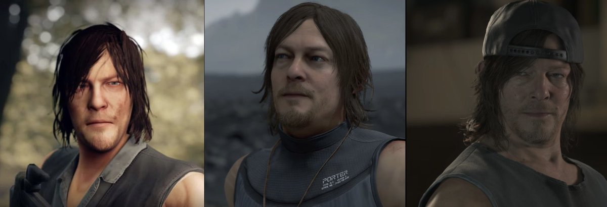 Norman Reedus from PS3 to PS4 to PS5