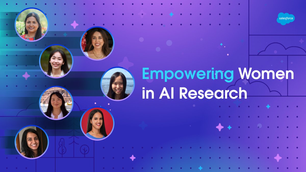 Our female AI researchers don't just solve problems — they solve problems that haven't even been invented yet.

While others wonder "Can AI do that?", they're already three steps ahead asking "How can we make more trusted, effective and efficient #EnterpriseAI”

Scientists,