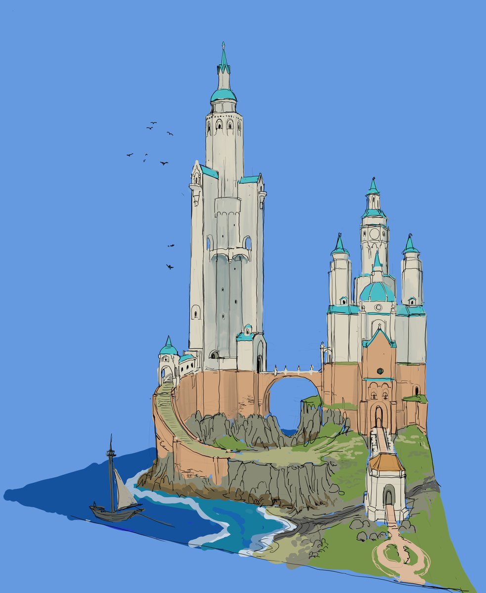 Juanmimagine's tweet image. Quick sketch done during the last few streams