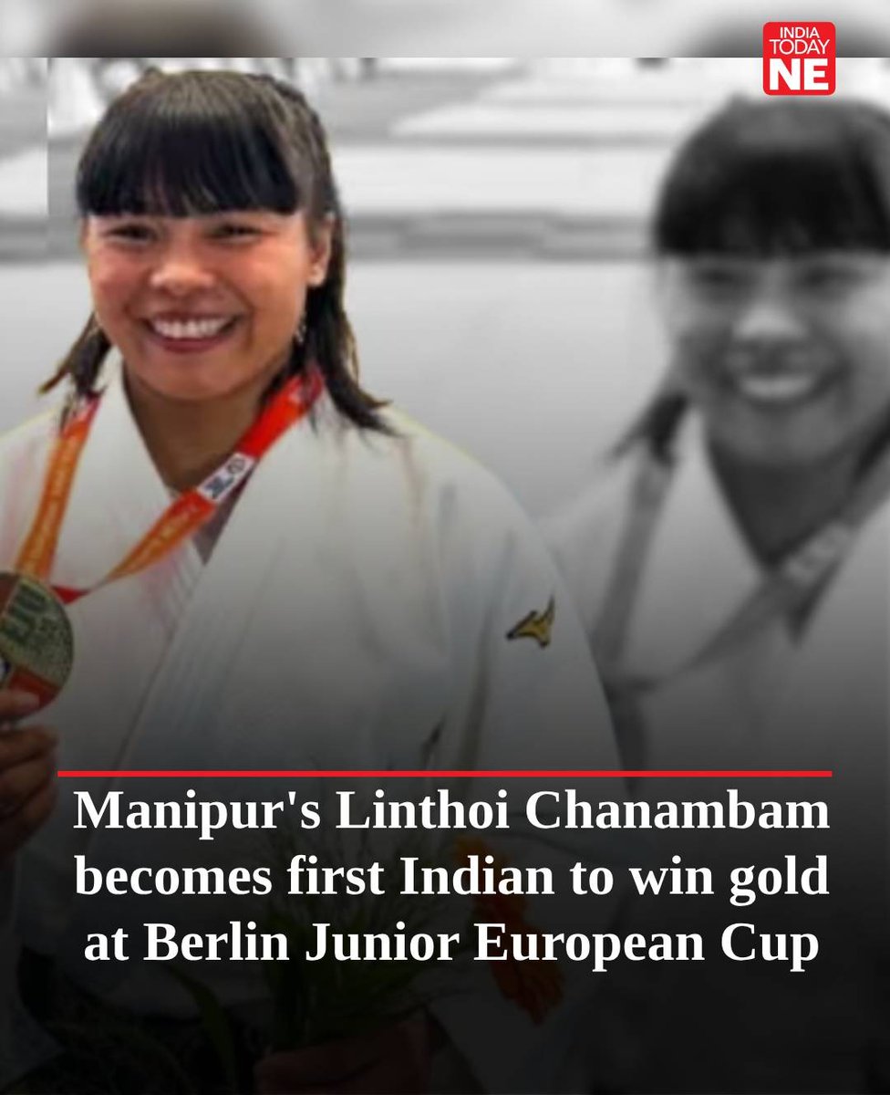 Agent Binod (@theagentbinod) on Twitter photo 618 athletes. 37 countries. One winner from India.
Linthoi Chanambam from #Manipur conquered it all in Berlin, beating a top-seeded Polish judoka in the final.
This is elite-level international judo, and Linthoi just placed India on the map.
#ProudMoment
<a href="/Dig_raw21/">Maj Digvijay Singh Rawat, Kirti Chakra</a> <a href="/SiamPhaipi/">Adv. Siam Phaipi</a> 618 athletes. 37 countries. One winner from India.
Linthoi Chanambam from #Manipur conquered it all in Berlin, beating a top-seeded Polish judoka in the final.
This is elite-level international judo, and Linthoi just placed India on the map.
#ProudMoment
<a href="/Dig_raw21/">Maj Digvijay Singh Rawat, Kirti Chakra</a> <a href="/SiamPhaipi/">Adv. Siam Phaipi</a>
