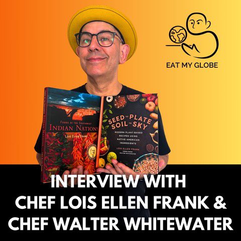 On this new episode of #EatMyGlobe, I chat with chefs Lois Ellen Frank, PhD &amp; Walter Whitewater about Native American cuisine &amp; its history. It’s a lively conversation so to tune in wherever you listen to podcasts or via👇:

dts.podtrac.com/redirect.mp3/t…

EatMyGlobe.com/LEFandWW