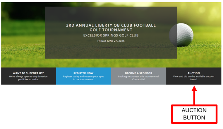 LibertyQBClub's tweet photo. Ok Liberty……IT’S AUCTION TIME!!! As is always THE LIBERTY QB CLUB mission, ALL proceeds will go to our beloved BLUE MACHINE!!!  We have outstanding auction items that have been generously donated by local businesses, national businesses, dedicated parents and family members. Of course we want as many to golf, sponsor or donate to the 3rd Annual Liberty QB Club Football Golf Tournament, so sign up at https://t.co/pa8tGZGnZ5 NOW! However, if you can’t make it for whatever reason and want to contribute for the benefit of these young men, then IT’S TIME TO AUCTION from the comfort of your home!
It’s simple and pretty self explanatory:
Step 1: Go to the Liberty QB Club golf website https://t.co/cWBx1vI1mM and click on the “AUCTION”button on the HOMEPAGE SCREEN (see below) or scan the QR CODE below to go directly to the auction items.
Step 2: Review the Auction Items!
Step 3: Place Bid & Enter Phone #
Step 4: Enter PIN Provided by Event Caddy
Step 5: Choose the “3rd Annual Liberty QB Club Football Golf Tournament” then “OK”
Step 6: Click the "Auction" bar

GO BLUE MACHINE!!!!

@JaysFootball @LHSJAYS @LHSBlueJays
@bluecrewcrazies @LHSJaysCheer @LHSSportsMktg
@klhs_jays @CoachFrigon @Grant___Brown
