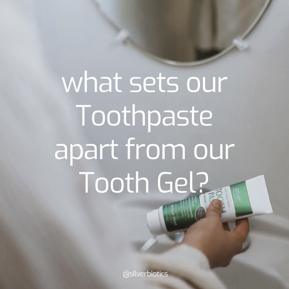 SilverBiotics's tweet photo. Ever wonder what sets our Toothpaste apart from our Tooth Gel?
Here's the quick breakdown. Both are fluoride-free, alcohol-free, and safe for the whole family.
Which one do you reach for?👇 https://t.co/3O05on6zuY