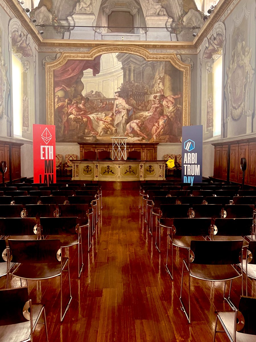 Set up done.
See you tomorrow at <a href="/eth_milano/">ETHMilan 🇮🇹</a> !