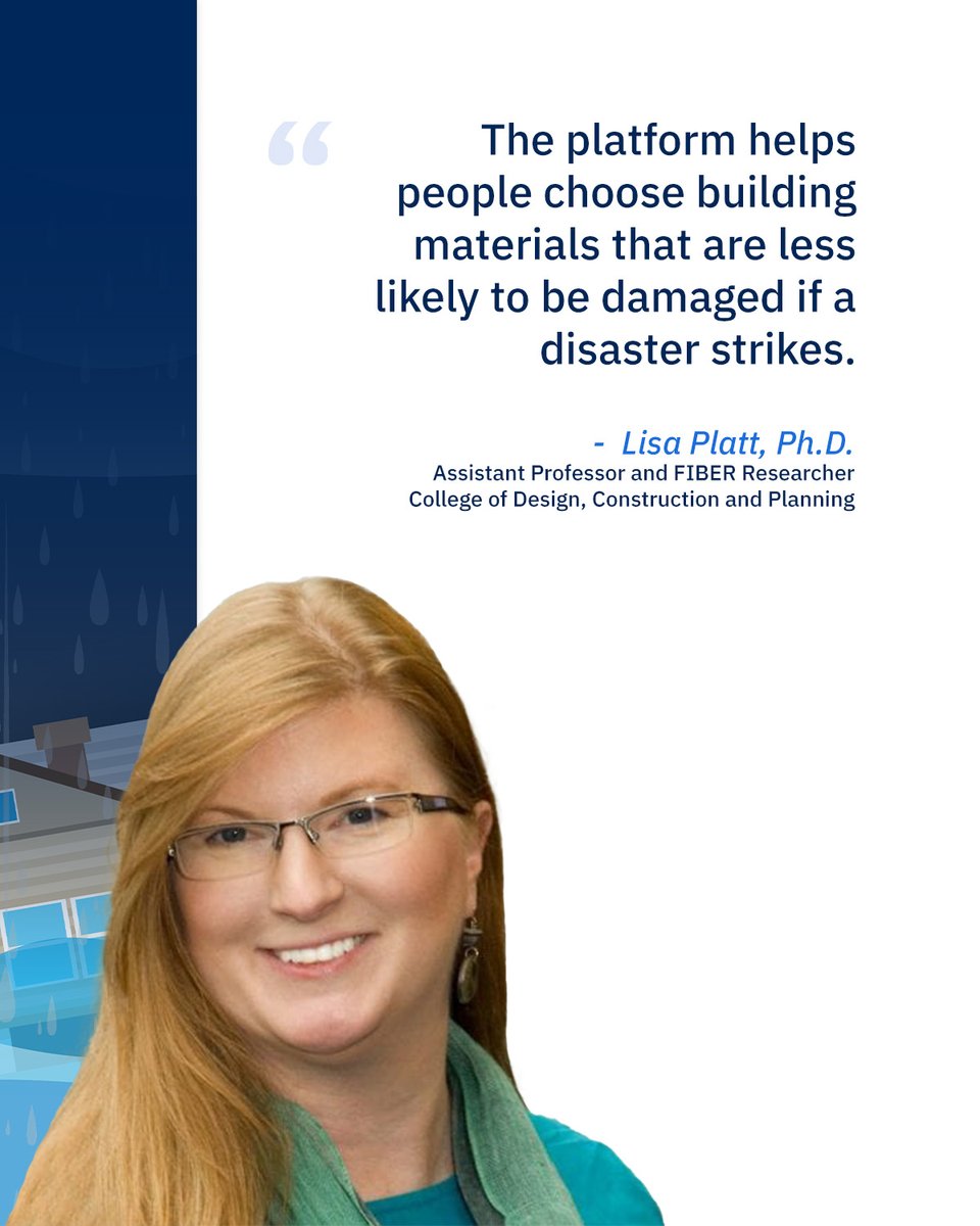 UF at Work (@ufatwork) on Twitter photo A team from <a href="/UFdcp/">Best Design College in ๐บ๐ธ</a> is helping Florida homeowners make smarter choices about building materials and interior finishes to better protect their homes in case of a storm and potentially save on insurance premiums.
Learn more about the system๐
news.ufl.edu/2025/06/resiliโฆ A team from <a href="/UFdcp/">Best Design College in ๐บ๐ธ</a> is helping Florida homeowners make smarter choices about building materials and interior finishes to better protect their homes in case of a storm and potentially save on insurance premiums.
Learn more about the system๐
news.ufl.edu/2025/06/resiliโฆ