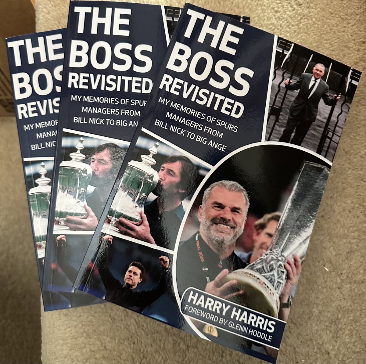 John Grimsdell. Retired Gas Network Supervisor
"The Boss is an excellent read for any Tottenham fan."