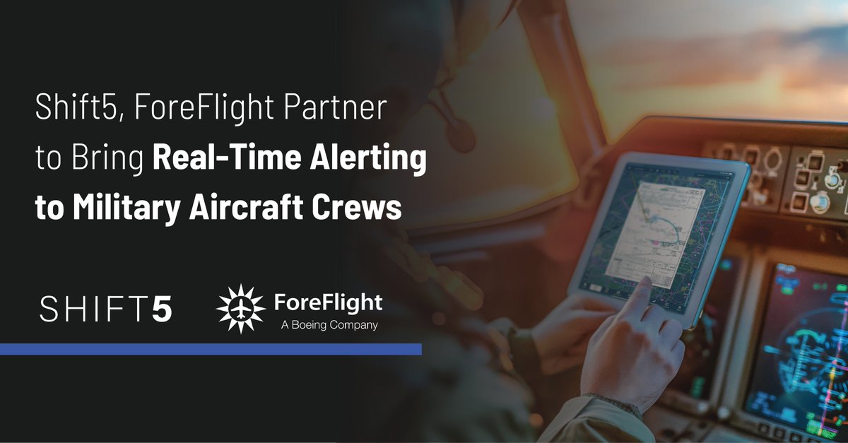 Our integration with <a href="/ForeFlight/">ForeFlight</a> is fully live in their app! Military aircrews with appropriate licenses can now access real-time cyber, maintenance, and safety alerts directly through ForeFlight's trusted EFB platform. This milestone brings actionable, in-flight intelligence to