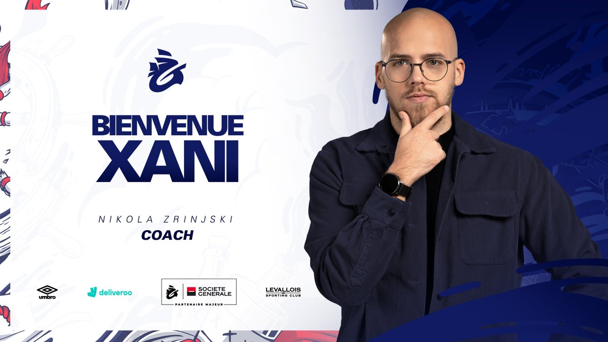 Galions (@galions_) on Twitter photo Un nouveau capitaine à la barre ✍️
<a href="/xanilol/">Nikola Zrinjski</a> 🇭🇷 rejoint le navire pour le Summer Split en tant que Head Coach de notre équipe LFL.
Bienvenue coach 🫡
#NoMercy 🏴☠️ Un nouveau capitaine à la barre ✍️
<a href="/xanilol/">Nikola Zrinjski</a> 🇭🇷 rejoint le navire pour le Summer Split en tant que Head Coach de notre équipe LFL.
Bienvenue coach 🫡
#NoMercy 🏴☠️