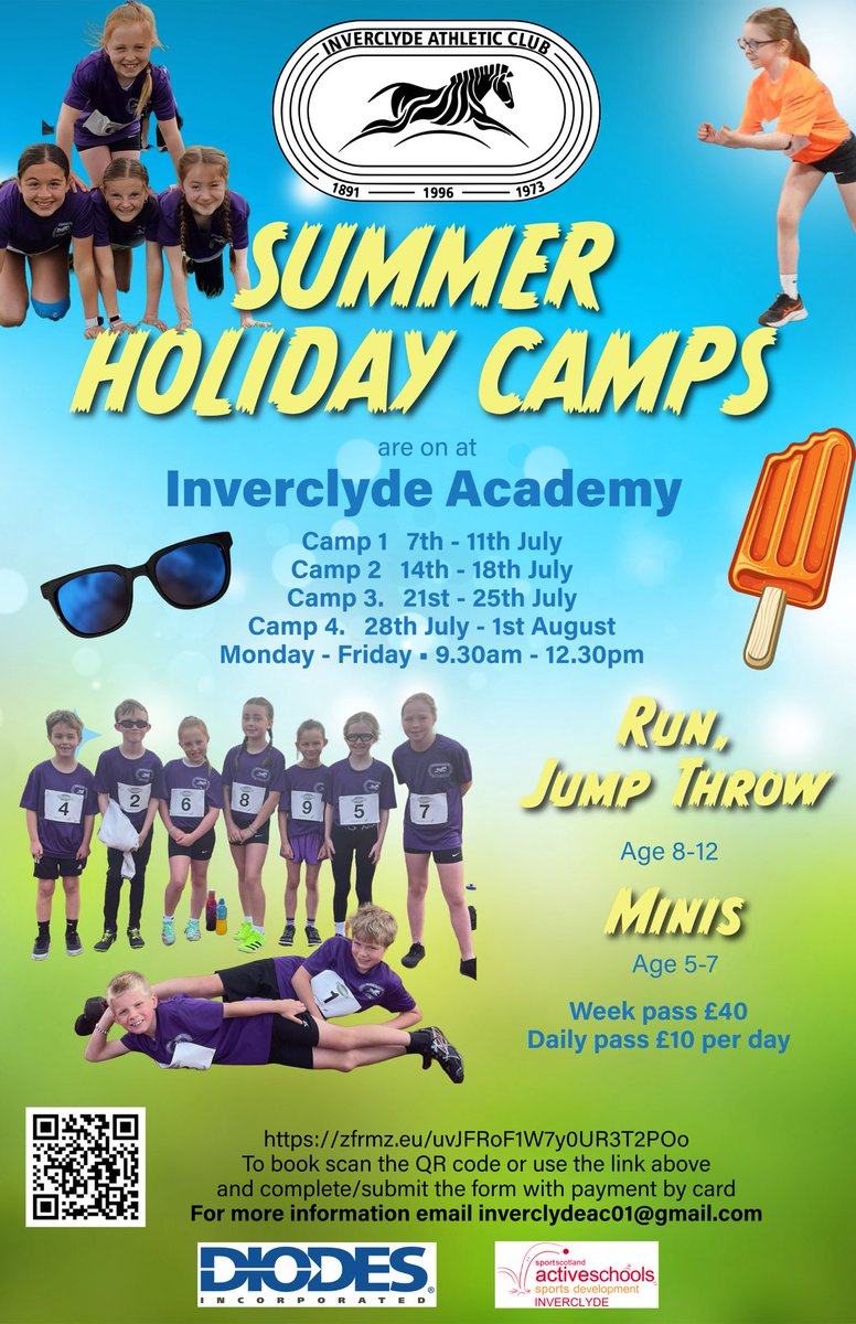 Inverclyde AC (@inverclyde_ac) on Twitter photo Celebrating our 25th year of delivering Summer Camps. <a href="/ActiveSchoolsIC/">ActiveSchools Inverclyde</a> <a href="/SALDevelopment/">SALDevelopment</a> <a href="/greenocktele/">Greenock Telegraph</a> Celebrating our 25th year of delivering Summer Camps. <a href="/ActiveSchoolsIC/">ActiveSchools Inverclyde</a> <a href="/SALDevelopment/">SALDevelopment</a> <a href="/greenocktele/">Greenock Telegraph</a>