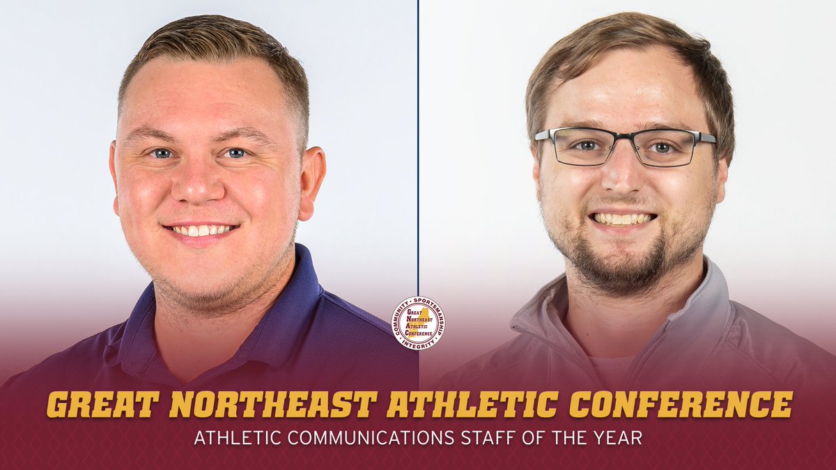 USJ Blue Jays (@usj_bluejays) on Twitter photo 🏆 Athletic Communications Staff of the Year 🏆
A HUGE congratulations 🎉 to <a href="/USJCT/">University of Saint Joseph</a> SID's Josh Ingham and Dan Szewczak on being named <a href="/TheGNAC/">Great Northeast Athletic Conference</a> Athletic Communications Staff of the Year!
#FearTheFlock | #GoBlueJays🔵🐦 🏆 Athletic Communications Staff of the Year 🏆
A HUGE congratulations 🎉 to <a href="/USJCT/">University of Saint Joseph</a> SID's Josh Ingham and Dan Szewczak on being named <a href="/TheGNAC/">Great Northeast Athletic Conference</a> Athletic Communications Staff of the Year!
#FearTheFlock | #GoBlueJays🔵🐦