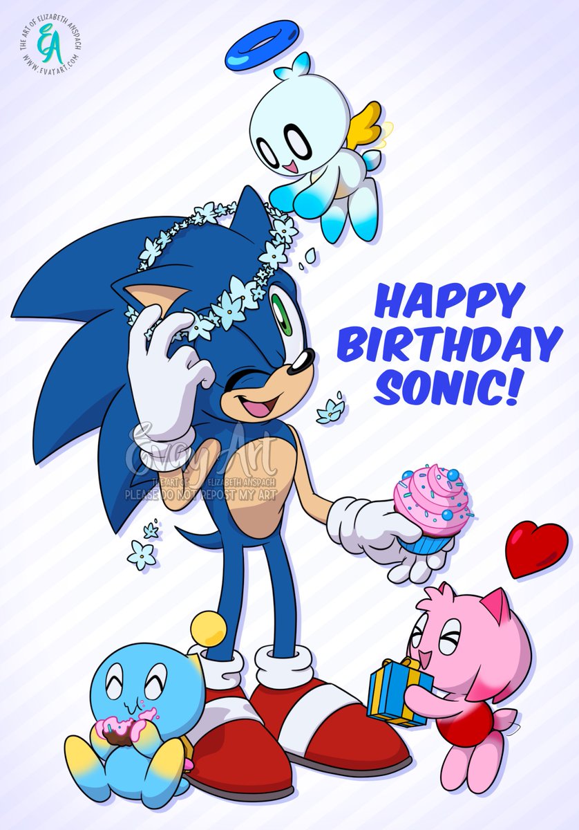 Happy birthday Sonic! You get better and better every year 💙🥳 #sonicthehedgehog #happybirthday #happybirthdaysonic