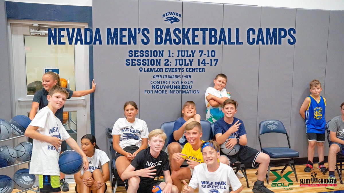 Nevada Basketball (@nevadahoops) on Twitter photo ๐๐๐ฆ๐ฉ ๐ข๐ฌ ๐ซ๐ข๐ ๐ก๐ญ ๐๐ซ๐จ๐ฎ๐ง๐ ๐ญ๐ก๐ ๐๐จ๐ซ๐ง๐๐ซ! ๐
Nevada Menโs Basketball Summer Camp is open to 3rdโ6th graders! ๐บ๐
Come have fun with current players & staff while improving your game! Sign up nowโlink in bio!๐
#BattleBorn | #PackParty ๐๐๐ฆ๐ฉ ๐ข๐ฌ ๐ซ๐ข๐ ๐ก๐ญ ๐๐ซ๐จ๐ฎ๐ง๐ ๐ญ๐ก๐ ๐๐จ๐ซ๐ง๐๐ซ! ๐
Nevada Menโs Basketball Summer Camp is open to 3rdโ6th graders! ๐บ๐
Come have fun with current players & staff while improving your game! Sign up nowโlink in bio!๐
#BattleBorn | #PackParty