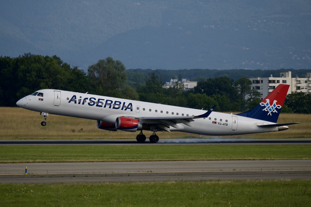 vince_dago's tweet image. Inaugural flight
Embraer E195LR | YU-ATB | Air Serbia
GVA/LSGG🇨🇭23.06.2025