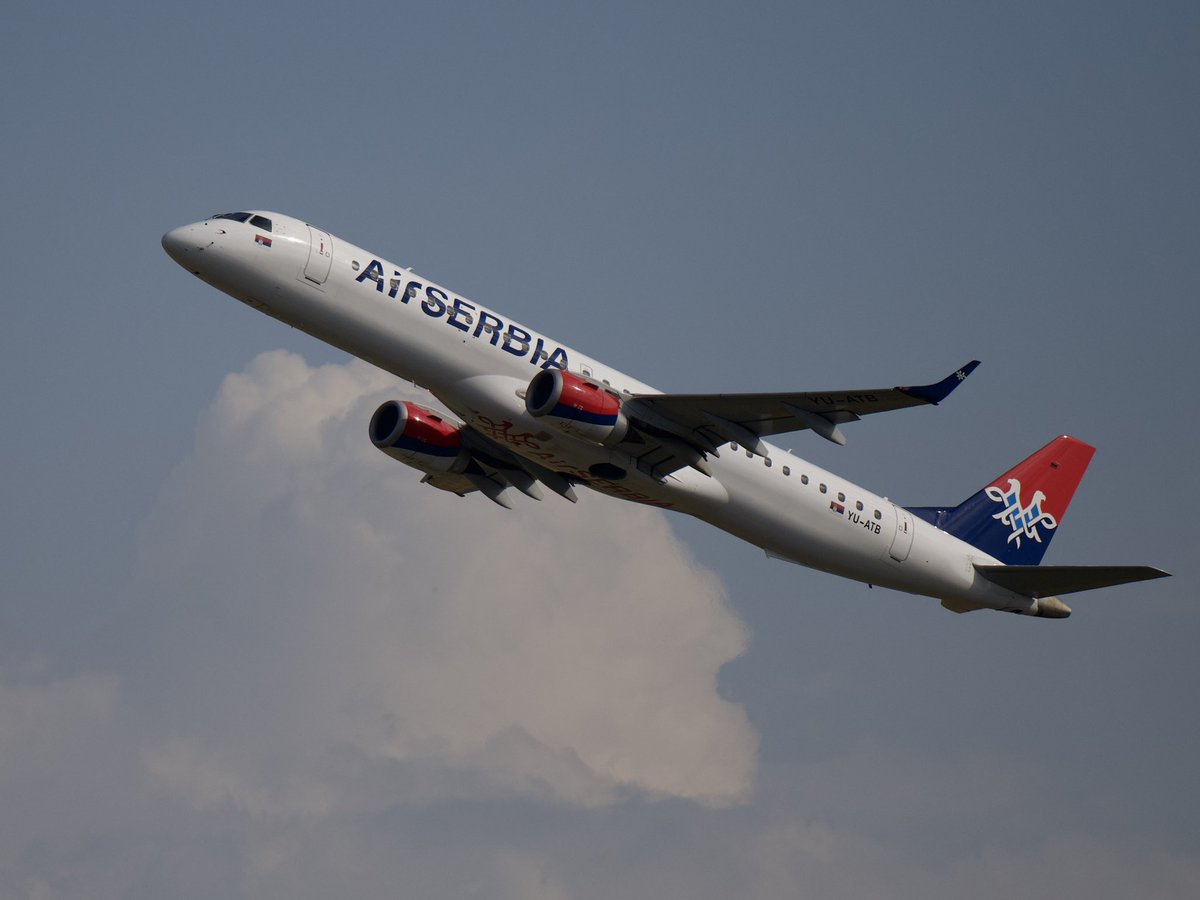 vince_dago's tweet image. Inaugural flight
Embraer E195LR | YU-ATB | Air Serbia
GVA/LSGG🇨🇭23.06.2025