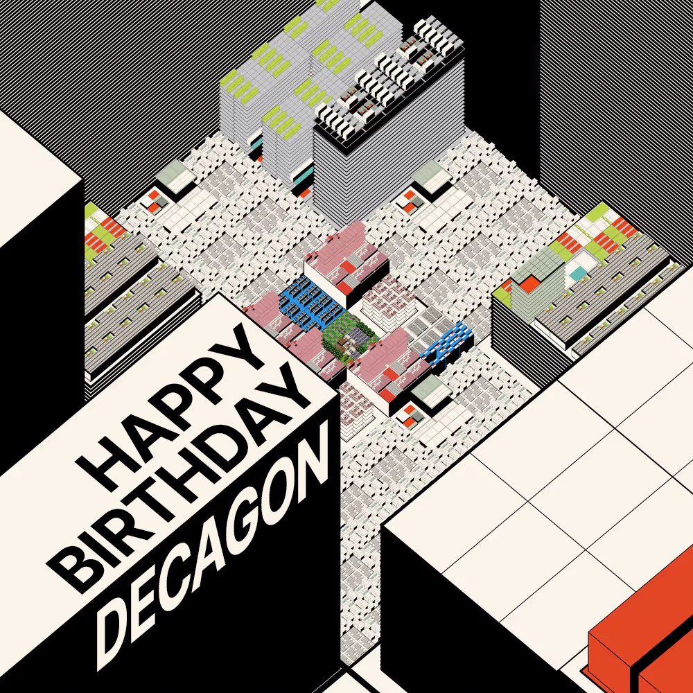 Happy Anniversary to the Decagon

3 years down, infinity to go

Reply with your favorite Decagon