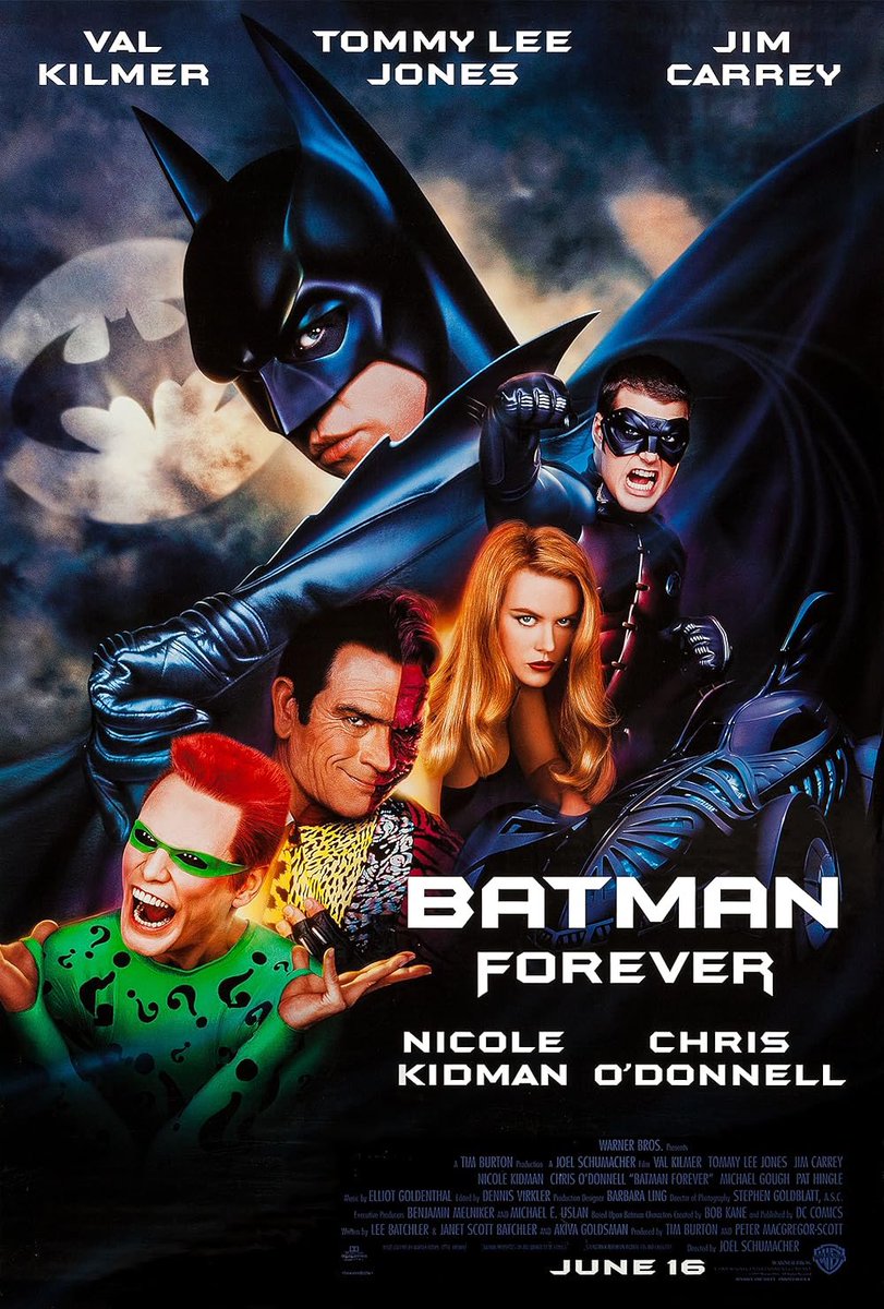 RTSchumacherCut 💚 (@cutschumacher) on Twitter photo A week ago, #BatmanForever has turned 30. And now, it’s time for <a href="/wbd/">Warner Bros. Discovery</a> <a href="/DCOfficial/">DC</a> <a href="/JamesGunn/">James Gunn</a> to hear our voices and honor the memory of Val Kilmer and Joel Schumacher so the whole world can see the Schumacher Cut.
#ReleaseTheSchumacherCut A week ago, #BatmanForever has turned 30. And now, it’s time for <a href="/wbd/">Warner Bros. Discovery</a> <a href="/DCOfficial/">DC</a> <a href="/JamesGunn/">James Gunn</a> to hear our voices and honor the memory of Val Kilmer and Joel Schumacher so the whole world can see the Schumacher Cut.
#ReleaseTheSchumacherCut