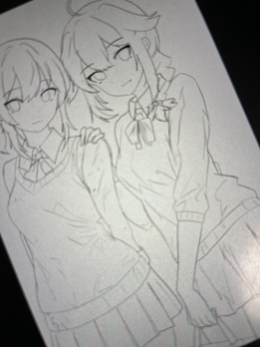 久しぶりのお絵描き
jkふぶしぐ日和(不定期)
