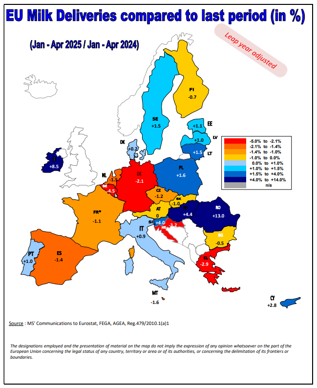EU milk collection in Jan.-April 2025
agriculture.ec.europa.eu/data-and-analy…
#MilkMOEU #EUAgri