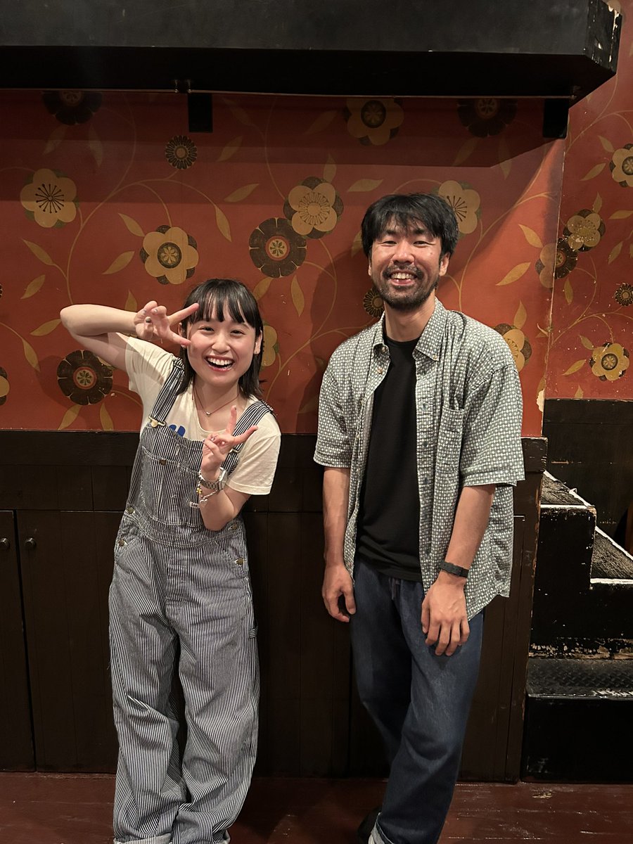 超楽しかったー！歌うって楽しい！！大好きな工藤さんとツーマン実現して最高な夜です。ピザと羊羹2のすでに話が進んでます。