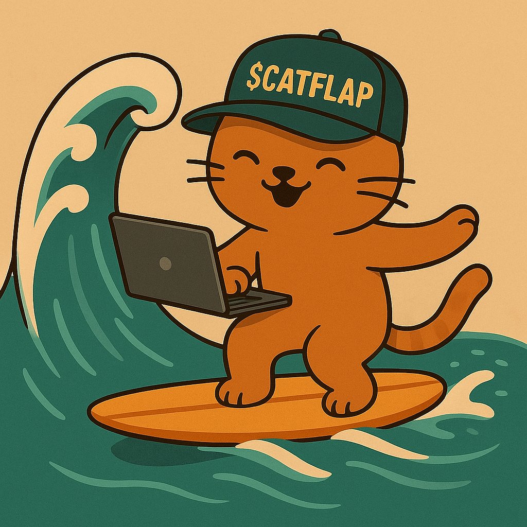 We can’t build something great in just a few weeks.
But remember — calm seas often hide the fiercest storms.
The project is still in the works. Stay tuned.

#CATFLAP #HYPE