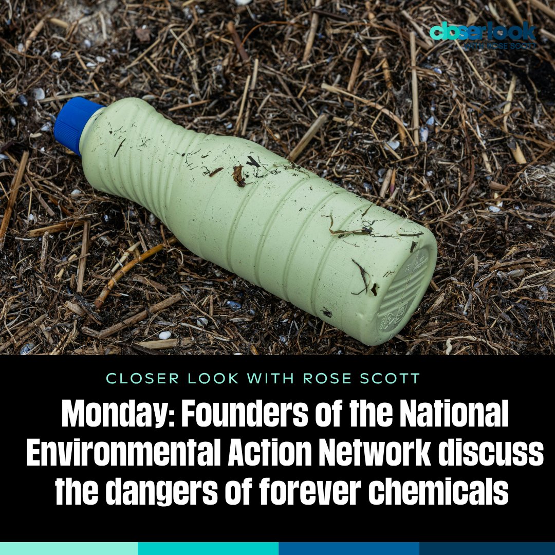 On today's Closer Look with Rose Scott: the founders of the National Environmental Action Network discuss spreading awareness about the health impacts of toxic forever chemicals. Listen at 12pm &amp; 8pm EST on WABE News &amp; WABE.org  <a href="/waberosescott/">Rose Scott</a>  #foreverchemicals