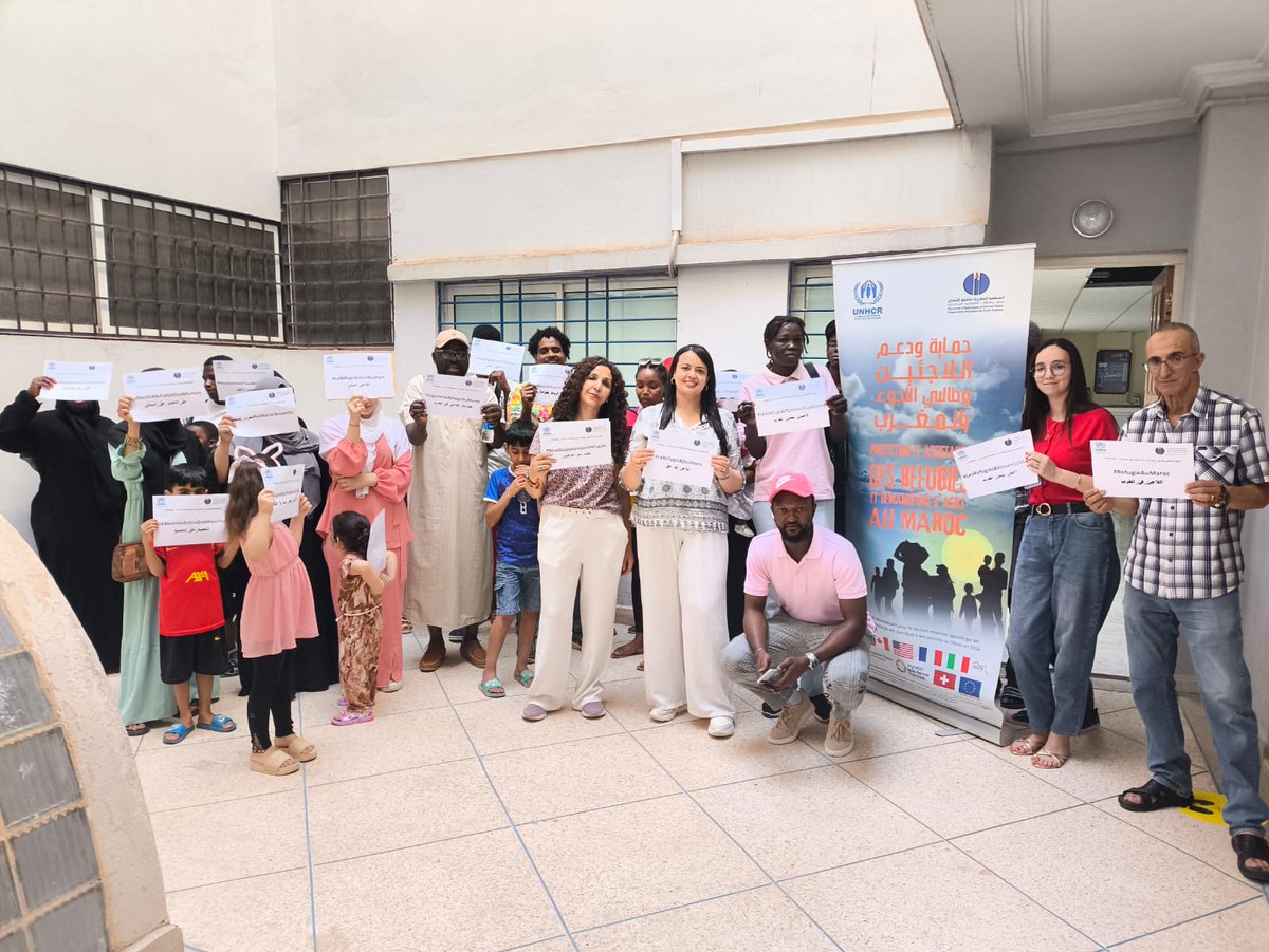 UNHCRMaroc tweet media