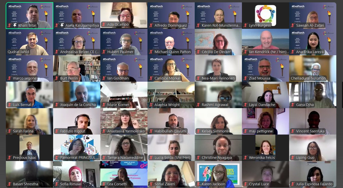Marco Segone (@msegone) on Twitter photo Honored to join the launch of Global Evaluation Agenda 2.0 today! Congrats <a href="/EvalPartners/">EvalPartners</a>
With the world facing interlinked poly crises, #EvalAgenda2 matters more than ever. GEA 2.0 is revitalizing the global eval movement, ready to help build a better world for everyone. Honored to join the launch of Global Evaluation Agenda 2.0 today! Congrats <a href="/EvalPartners/">EvalPartners</a>
With the world facing interlinked poly crises, #EvalAgenda2 matters more than ever. GEA 2.0 is revitalizing the global eval movement, ready to help build a better world for everyone.