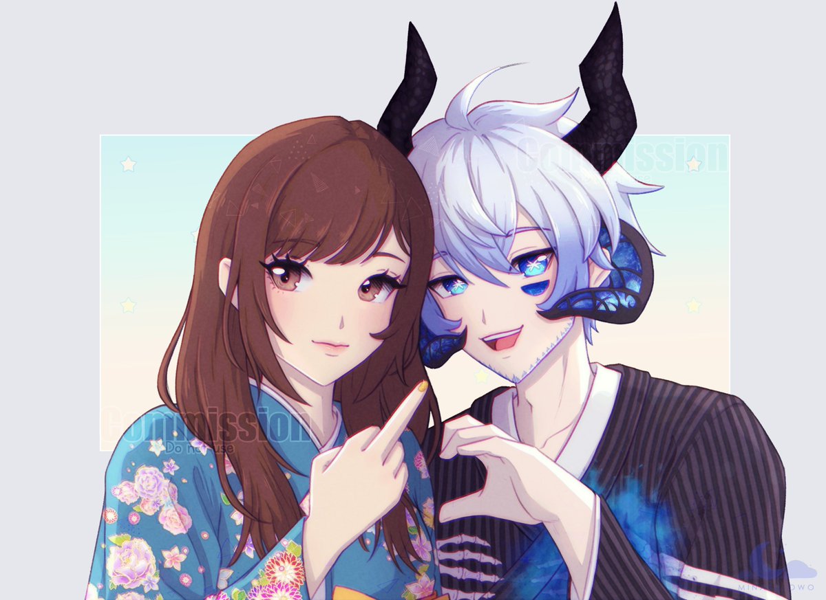 Minasu_owo's tweet image. Commission done for @Kaiju_Ryu
man, I love their outfits 😭
Also Congratulations!!! 🎊
#VGenComm #Vgen #Commission