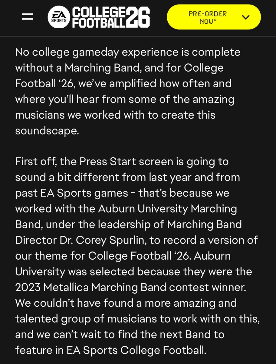 Well this is a cool surprise <a href="/auburnbands/">Auburn Bands</a> 🔥
