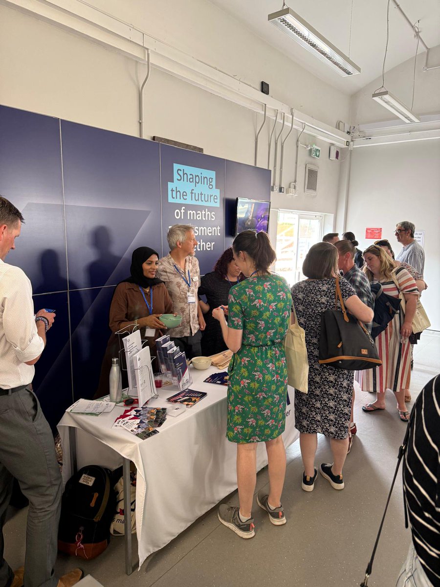 We loved being headline sponsor of #MathsConf38 – great to meet so many driven maths teachers!
Greg &amp; Anna’s session on problem-solving was so popular, there weren’t enough chairs!
Thanks to everyone who visited the AQA stand, see you at the next one!
#AQAMaths #MathsTeachers