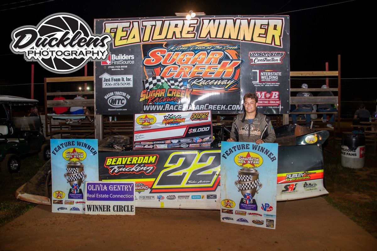 📰 Tucker Anderson Etches Name into Southern All Star Dirt Racing Series (<a href="/SASDIRT/">Southern All Star Dirt Racing Series</a>) History with Sugar Creek Triumph

Full Press Release &amp; Results 👉 conta.cc/3ZK3ICD

📸 Ducklens Photography