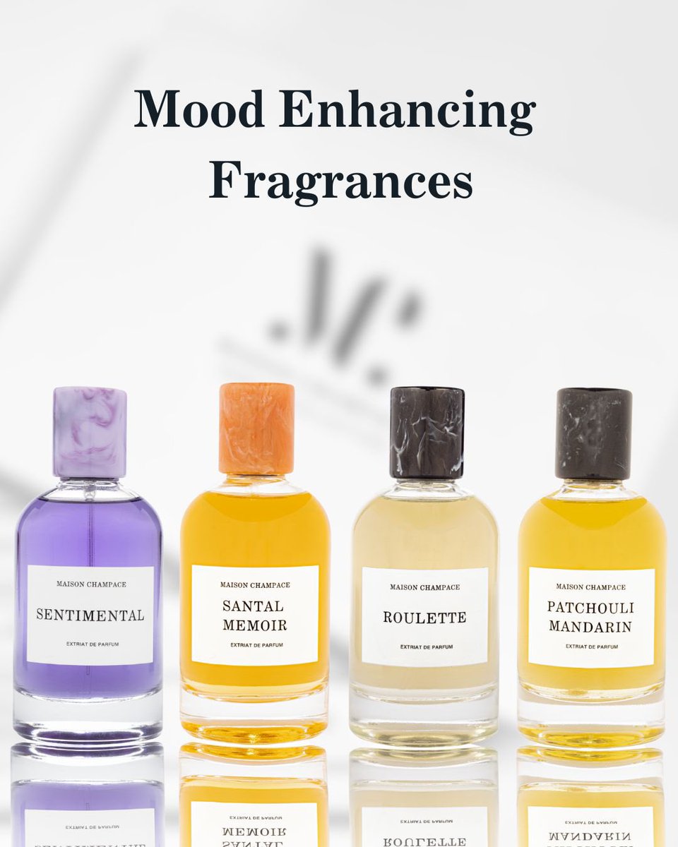 MaisonChampace's tweet photo. Its more than just smelling good—it’s YOUR MOOD, spark CONFIDENCE, and even ease stress. Scents like lavender calm the mind, while citrus energizes and uplifts. The right fragrance can instantly shift how you feel. It’s #selfcare in a bottle.

#perfume #Love #IranVsIsrael #scent https://t.co/tXZxTgen56