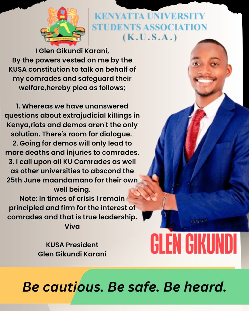 AokoOtieno_'s tweet photo. +254 768 446702 

Glen Gikundi, President KENYATTA University,

After taking 48k from Charlene Ruto and her team, at Radisson Blue Hotel 

You're here releasing sordid and soggy statements 

Ati "there's room for dialogue!"

Go and Dialogue with your Mama! https://t.co/xcIbIM7V7B