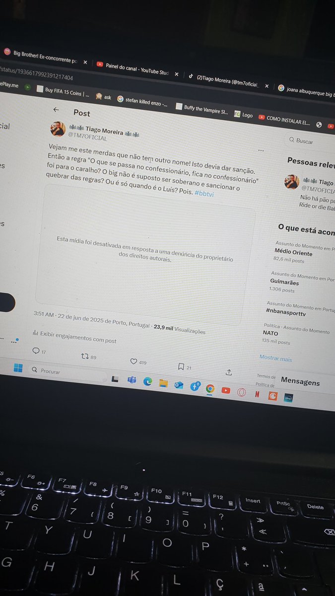 🦇🦇 Tiago Moreira 🦇🦇 tweet media