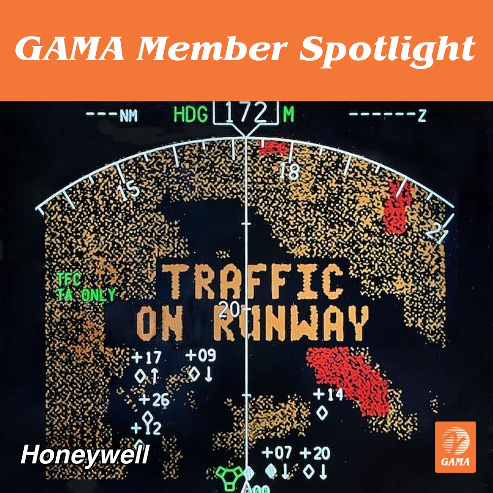 GAManufacturers's tweet photo. This week's #MemberMonday feature, @honeywell, has completed the development of Surf-A, a new cockpit alerting system for runway incursion awareness, and expects certification by the end of this year. Read more about it at the link: https://t.co/VMOcLNhAj3 https://t.co/Ktw9gverNn