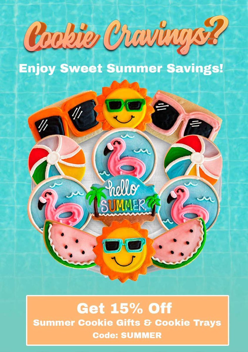 TheReviewWire's tweet image. 😎 Get 15% Off Summer Cookie Gifts &amp;amp; Cookie Trays

Use Code: SUMMER &amp;gt;&amp;gt; anrdoezrs.net/click-5460164-… 

#hellosummer #cookies #crumbl